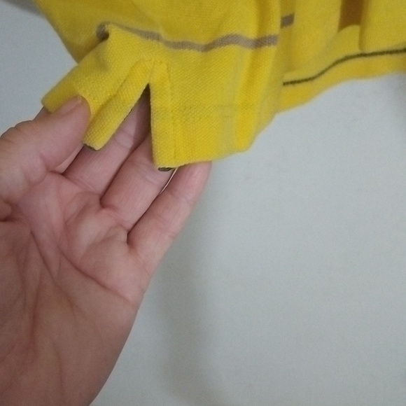 GAP Kids Yellow Striped Polo Shirt..(Boys(14-16) - Picture 5 of 6
